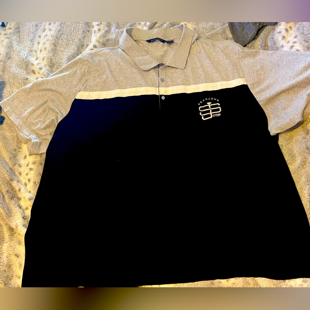 Sean John mens polo sz 5XB gently used shirt from no smoking/pet free home